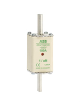 Предохранитель OFAF1aM100 100A тип аМ размер1, до 500В | 1SCA022697R7220 ABB