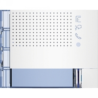 Лицевая панель звукового модуля + 1 кнопка вызова allwhite Legrand