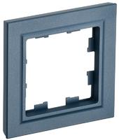 Рамка 1-м BRITE РУ-1-БрМ маренго IEK BR-M12-K35 (ИЭК)