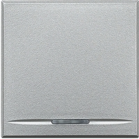 Клавиша без символов 1 функция 2мод. Axolute алюм. Leg BTC HC4915/2 Legrand