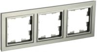 Рамка 3-м BRITE РУ-3-БрШ шампань IEK BR-M32-K37 (ИЭК)