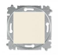 Переключатель 1-кл. СП Levit IP20 сл. кость/бел. ABB 2CHH590645A6017