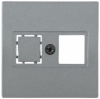 Накладка телефонная RJ12/HDMI BOLERO антрацит - ENB11-T-K95 IEK (ИЭК)