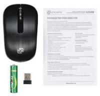Мышь 525MW черн. оптическая 1000dpi беспроводная USB 2but ОКЛИК 1090702