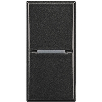 Кнопка 2п (NO) 10А 250В с независ. контактами алюм. Leg BTC HS4044 Legrand