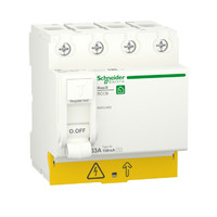 Выключатель дифференциального тока (УЗО) 63А 4P 100мА тип AC RESI9 | R9R52463 Schneider Electric PR08.2477