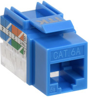 Модуль Keystone Jack кат.6A UTP 110 IDC 90град синий | CS1-1C6AU-11-03 ITK IEK (ИЭК)