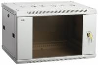 Шкаф настенный 19' LINEA W 6U 600x450мм стеклянная дверь RAL7035 - LWR3-06U64-GF IEK (ИЭК)