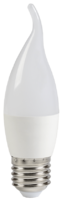 Лампа светодиодная LED 5вт Е27 тепло-белый матовая свеча на ветру ECO - LLE-CB35-5-230-30-E27 IEK (ИЭК)