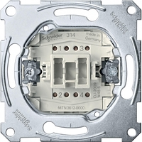 Выключатель на 1 направление 1-кл. 2п СП Merten 16А IP20 механизм SchE MTN3612-0000 Schneider Electric