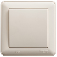 Переключатель проходной 1-кл. СП W59 10А IP20 10AX в сборе сл. кость SchE VS610-156-28 Schneider Electric