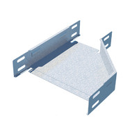 Переходник левый 80х500-600 HD | PD80*500-600-L КМ-профиль LO14655