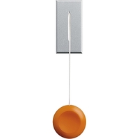 Кнопка со шнуром 1п (NO) 10А 250В Axolute алюм. Leg BTC HC4033 Legrand