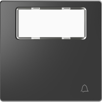 Клавиша одинарная D-Life поле для надписи, звонок антрацит SD - MTN3365-6034 Schneider Electric