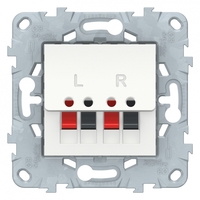 Аудиорозетка UNICA NEW бел. SchE NU548618 Schneider Electric