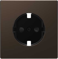 Накладка центральная 1-м СП Merten D-Life 16А IP20 для механизма розетки SD мокко SchE MTN2330-6052 Schneider Electric