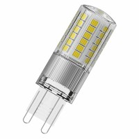 Лампа светодиодная Three step PIN 4Вт (замена 40Вт) прозр. 2700К тепл. бел. G9 470лм угол пучка 320град. 220-240В OSRAM 4058075432277
