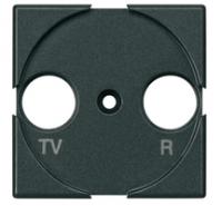 Панель лицевая для роз. TV/FM + SAT Axolute антрацит Leg BTC HS4212 Legrand