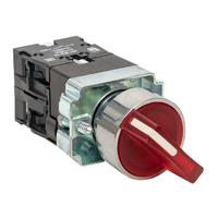 Переключатель BD33 3P c красной подстветкой 24В NO EKF PROxima - xb2-bk33-r-24