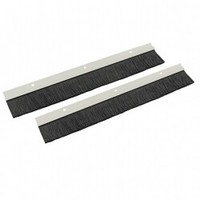 Щеточный буртик на алюминиевом держателе 400*45 ЕKF Basic (2шт) - BSCE4045C EKF