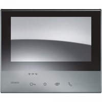 Панель видеодомофона абонентская Classe300X13E, двухпроводная, цветной тач LCD-дисплей 7'', hands-free, Wi-Fi, управление со смартфона, цвет черный Legrand 344643