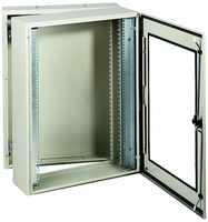ШКАФ 19" С ПРОЗР. ДВ. 2-КОРП.8U ГЛ.380 | NSYVD2M8U4 Schneider Electric