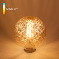 Лампа светодиодная Globe BL154 4W 2700K E27 Prisma (G95 тонированная) декоративная филаментная | a044027 Elektrostandard Электростандарт