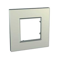 Рамка 1-м Unica quadro титан SchE MGU6.702.57 Schneider Electric