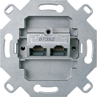 Механизм розетки комп. 2-м СП Merten RJ45 8/8 кат. CAT.6 антик SchE MTN465706 Schneider Electric