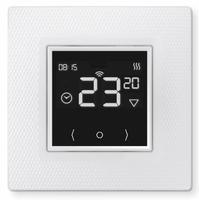 Терморегулятор прогр. EcoSmart 25 сенс. дисплей датчик пола/датчик возд. 3.5кВт 16А бел. (в компл. переходник для рамок Unica/Valena/Basic 55) ССТ 2239190