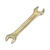 Ключ рожковый 10х11 мм, желтый цинк | 12-5824-2 REXANT