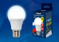 Лампа светодиодная LED-A60 12W/DW/E27/FR PLP01WH Яркая 12Вт грушевидная матовая 6500К холод. бел. E27 (упак. картон) Uniel UL-00002005