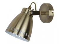 Светильник WML-428-1 С59 настен. New York 1х E27 40Вт 230В старин. медь Camelion 13060