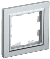 Рамка 1-м BRITE РУ-1-БрА алюм. IEK BR-M12-K47 (ИЭК)