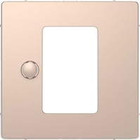 Накладка центральная Merten D-Life для сенсор. термостата SD шампань SchE MTN5775-6051 Schneider Electric