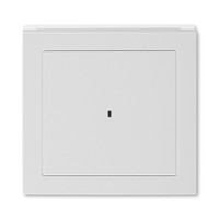 Накладка Levit для выключателя карточного сер./бел. ABB 2CHH590700A4016
