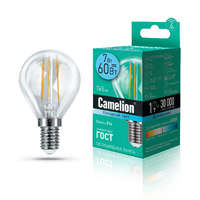 Лампа светодиодная LED7-G45-FL/845/E14 7Вт 220В Camelion 13458