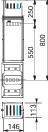 Секция прямая для вертикального распределения 0.8М 630А - KSA630ED4081 Schneider Electric