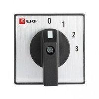 Переключатель кулачковый ПК-1-102 2п 25А "0-1-2-3" EKF pk-1-102-25