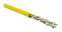 Кабель витая пара UUTP4-C5E-P24-IN-LSZH-YL-100 (100м)неэк.U/UTP,к.5e,4п.(24AWG),мног.(patсh),LSZH,нг(С)-HF,-20°C–+75°C,желт. | 243608 Hyperline