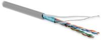 Кабель витая пара FUTP4-C5E-P26-IN-LSZH-GY-100 (100м)экр.F/UTP,к.5e,4п.(26AWG),мног.(patch),эк.-ф.,LSZH,нг(С)-HF,–20°C–+75°C,сер. | 243623 Hyperline