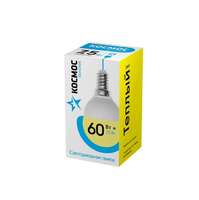 Лампа светодиодная LED 7.5Вт GL45 220В Е14 D45х79 3000 теплый 590лм Космос LkecLED7.5wGL45E1430