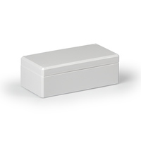 Cubo D 80 x 160 56 мм, глухая стенка, серая крышка, PC, IP 66/67 - DPCP081606G Ensto