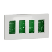 Блок СП UNICA SYSTEM+ 4х2 бел. SchE NU174418 Schneider Electric