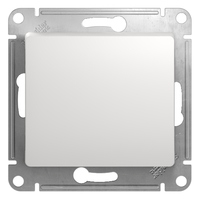 Выключатель 1-кл. СП Glossa 10А IP20 (сх. 1) 10AX механизм бел. SchE GSL000111 Schneider Electric
