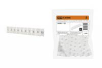 Маркировка цифровая (1-10) для клемм ЗНН-2,5мм2 (Ph-C ZB 5) | SQ0803-1133 TDM ELECTRIC