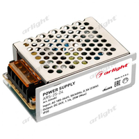 Блок питания ARS-25-24 (24V, 1.1A, 25W) (ARL, IP20 Сетка, 2 года) | 026682 Аrlight Arlight