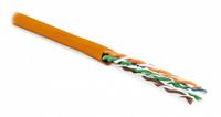Кабель витая пара UUTP4-C5E-P24-IN-LSZH-OR-100 U/UTP кат.5e 4 пары (24 AWG) мж (patch) LSZH нг(С)-HF -20град.C–+75град.C оранж. (уп.100м) Hyperline 243611