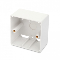 Настенная коробка 80*80*45мм Hyperline 16288