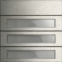 System 106 сталь | 5533920 GIRA